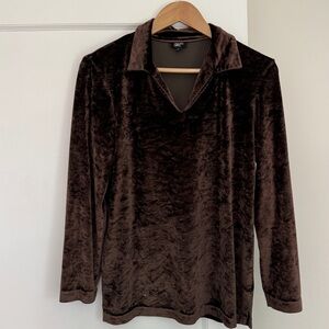 Vintage Philippe Adec Velvet Top